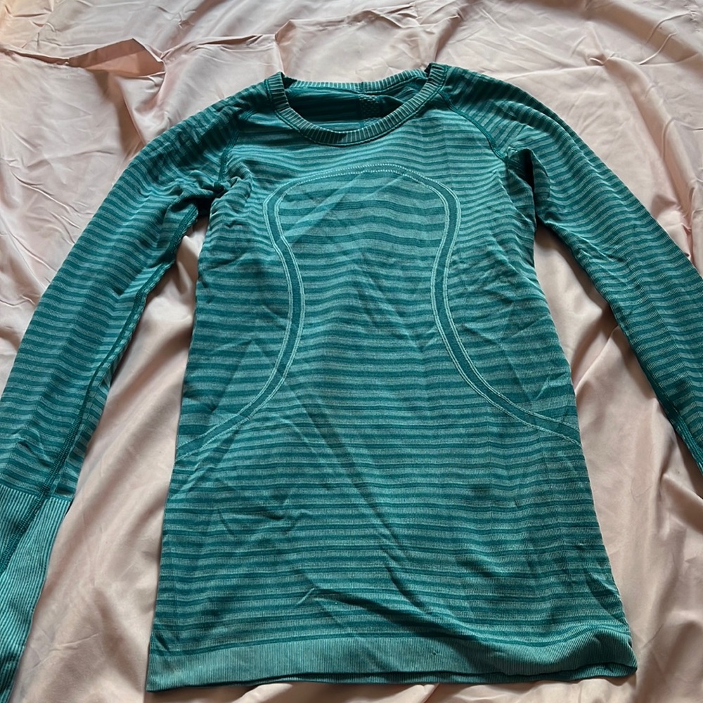 teal lululemon swiftly tech